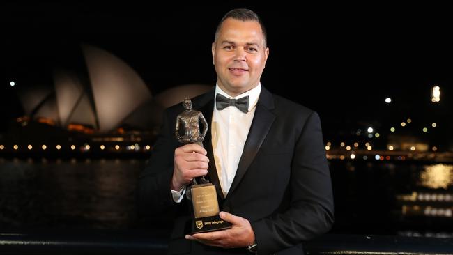 Anthony Seibold won the Dally M Coach of the Year last season. Picture: Brett Costello