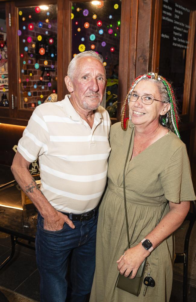 Kim Searle and Lorna Decker celebrate New Year's Eve at Bone Idol, Tuesday, December 31, 2024. Picture: Kevin Farmer