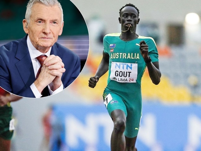 Bruce McAvaney has never seen anything like Gout Gout. Picture: Supplied