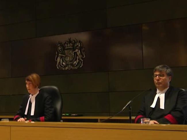 21/08/2019: George Pell has lost his appeal. The judges deliver the verdict, L-R, President of the Court of Appeal Justice Chris Maxwell, Chief Justice Anne Ferguson and Justice Mark Weinberg.