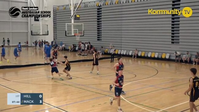 Replay: Basketball Australia School Championships Day 2 - (17B1) Hillcrest CC v Mackillop College Port Macq