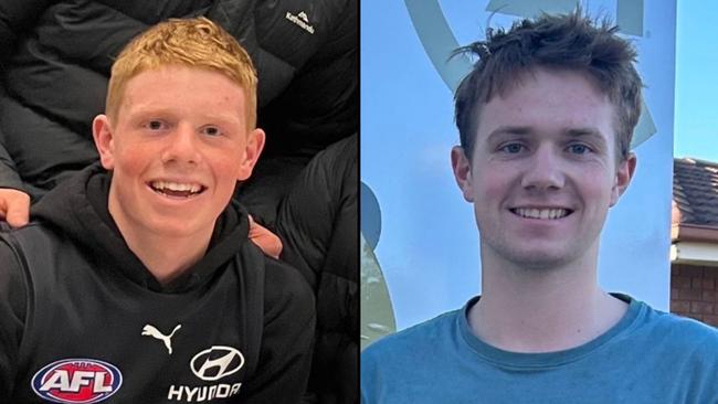 Luke and Benny Smith were killed in a horror plane crash alongside their cousin Dustin Daly. Picture: Supplied.