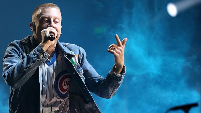 Macklemore performs in New Zealand last year. (Pic: Fiona Goodall/Getty)