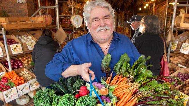 TVs original celebrity Iain ÒHueyÓ Hewitson speaks about current day food fads, hits out new age TV chefs, slams vegans and instagram diners and says food needs to return to basics to let people simply enjoy the wholesome food.  Picture: Jay Town