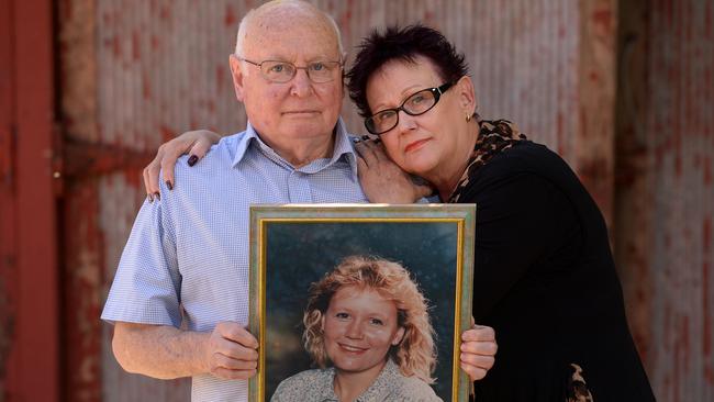 14/10/15. Family of murder victim Anthea Bradshaw- Hall - Parents Martin and Rosalyn Bradshaw at their family home. Anthea was murdered when she was 26yrs old in Brunei.