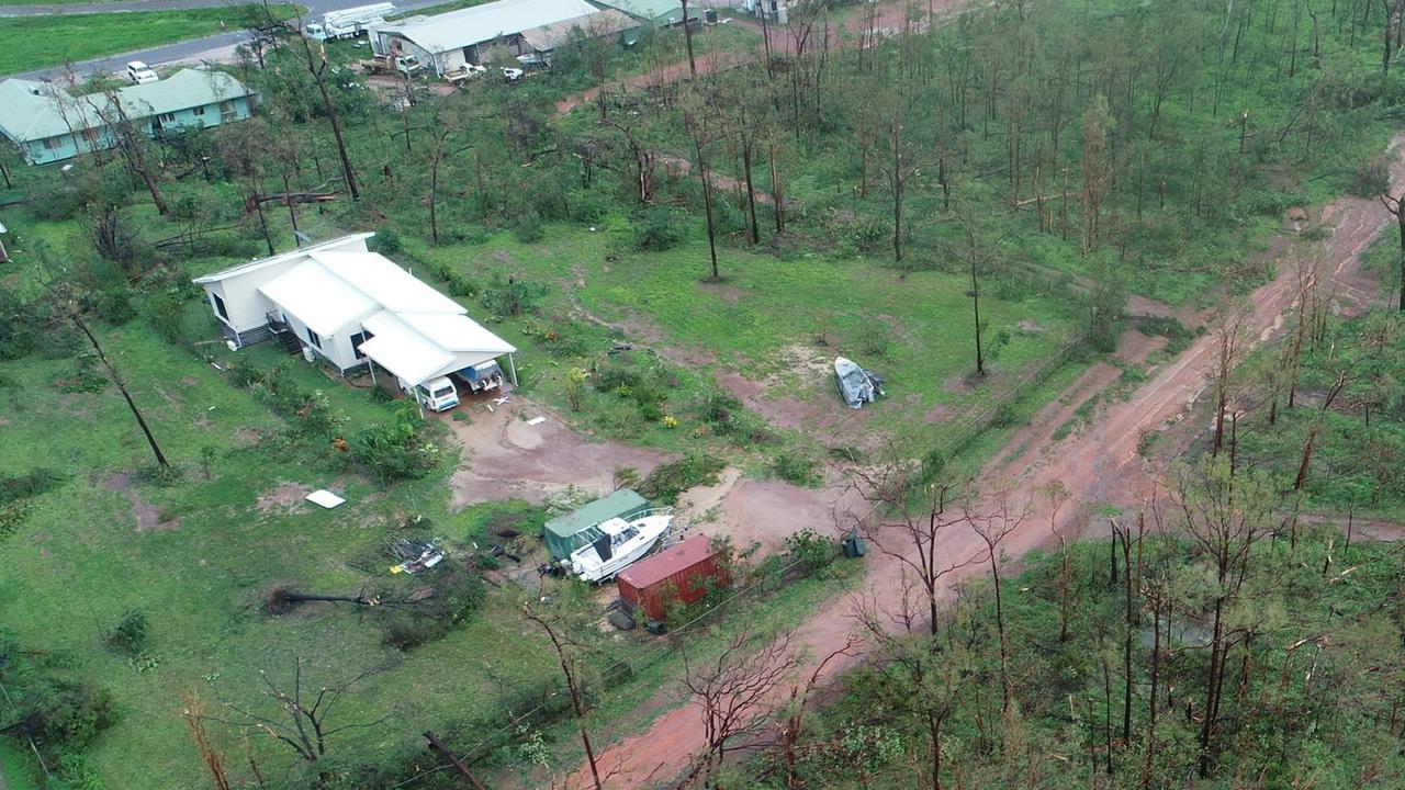 Lockhart River damage. PHOTO: QFES