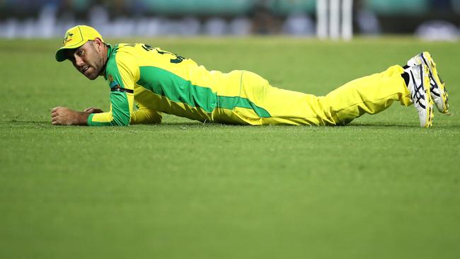 It was a long night in the field for the Aussies. Picture: Getty Images