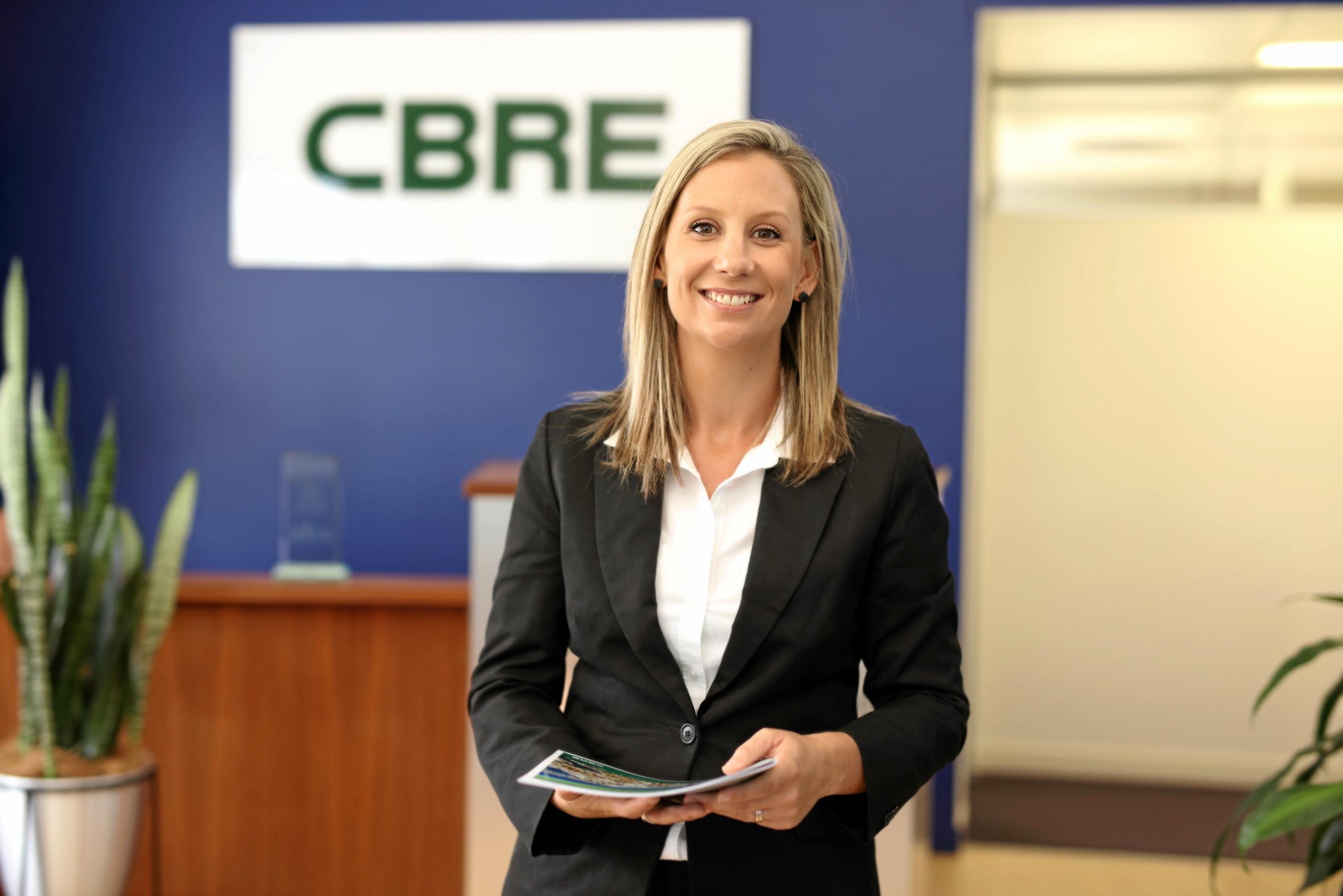 CBRE Sunshine Coast's Kate Pascoe (Asset Services assoc. director.