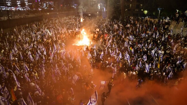 Protests Erupt In Israel Following Prime Minister Netanyahu’s Dismissal ...