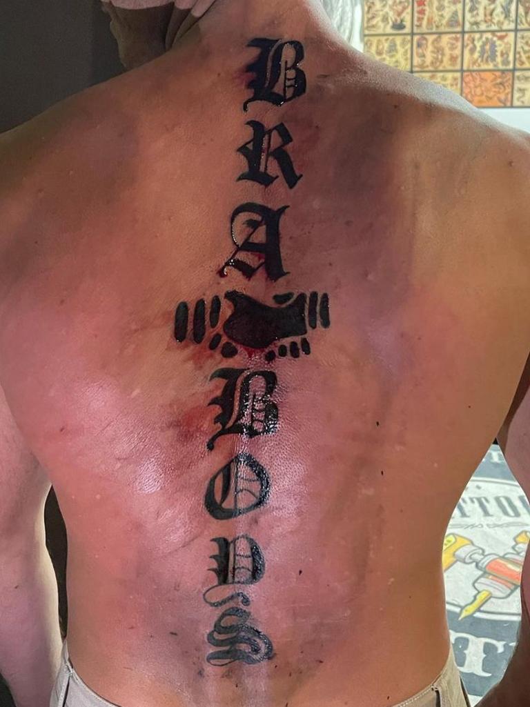 Bra Boys Tattoo Trend Continues For Maroubra Beach Group Daily Telegraph