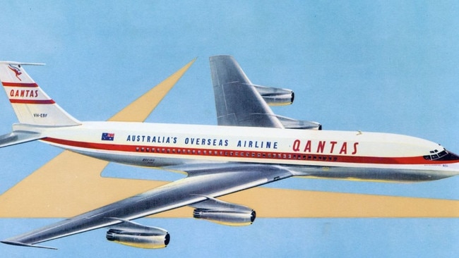 Australia entered the age of jet travel when Qantas began flying the Boeing 707-138 in 1959, halving travel times.