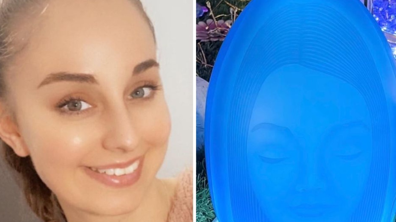 Celeste Manno’s murderer forced to stare at ‘glowing orb’ made from her ashes in court