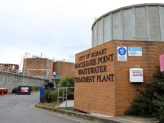 Macquarie Point redevelopment. Macquarie Point Wastewater Treatment Plant