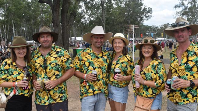 Sarah Dore, Donya Van Pampus, Terry Chapman, Dale Johnson, Craig Bryant and Tracey Wentworth at CMC Rocks 2024. Picture: Aaron Goodwin