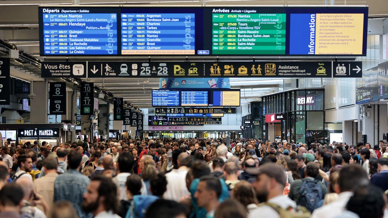 ‘Co-ordinated sabotage’: Mayhem as Paris rail network brought to standstill