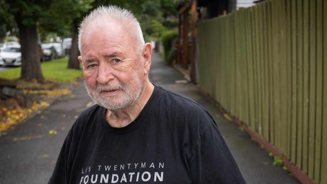 Youth worker Les Twentyman says electronic monitoring is a superior alternative to locking up the young. Picture: Tony Gough