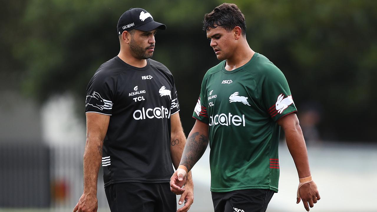 NRL 2020: Latrell Mitchell vs Greg Inglis, South Sydney Rabbitohs ...