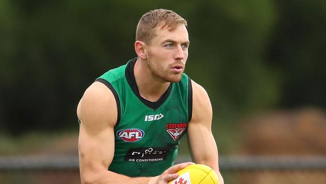 Devon Smith has had a slow start to the season with Essendon. Picture: Scott Barbour/Getty Images. 