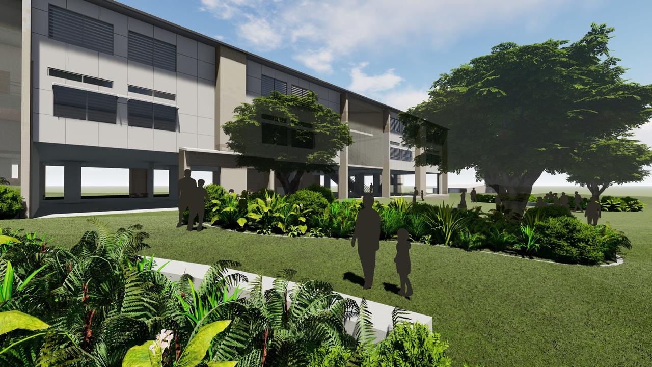 Concept image of stage two of Ripley Valley State School.