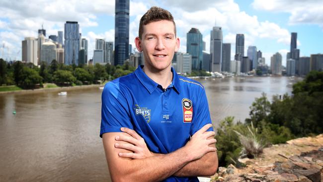 Brisbane Bullets CEO Peter McLennan has anointed ex-Bullets big man Will Magnay as the NBL’s perfect poster boy to dream big after he picked up a contract with NBA franchise, the New Orleans Pelicans. Photo: Steve Pohlner