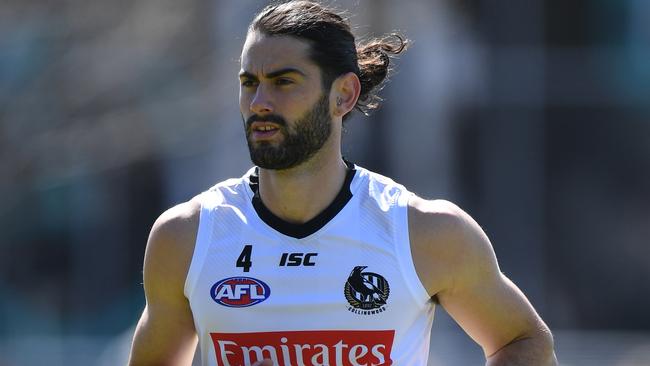 Brodie Grundy is the highest priced player in Supercoach for 2019. Picture: AAP Images 