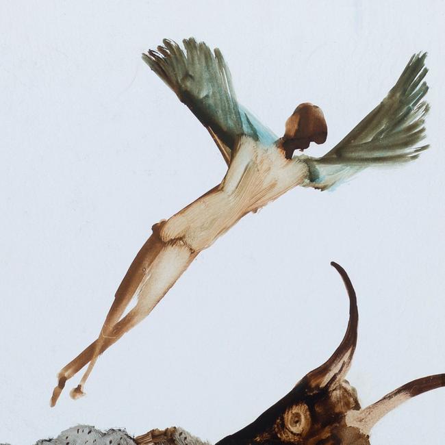 Sidney Nolan, Daedalus and Minotaur (Icarus*) 1956,