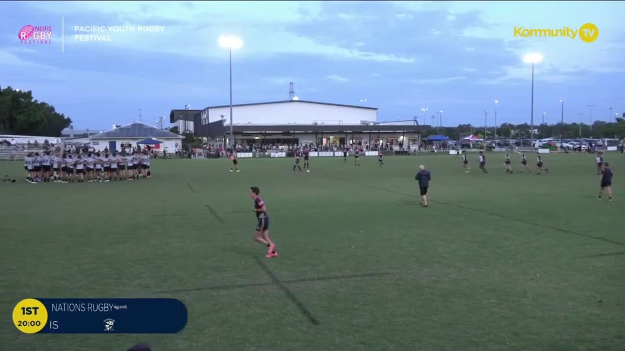 Replay: All Nations Rugby NT v Queensland Kiwi - 2024 Pacific Youth Rugby Festival Day 1