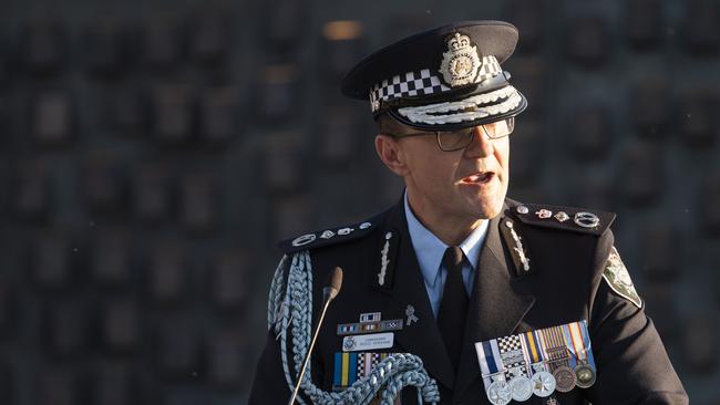 Australian Federal Police Commissioner Reece Kershaw. Picture: NCA NewsWire / Martin Ollman