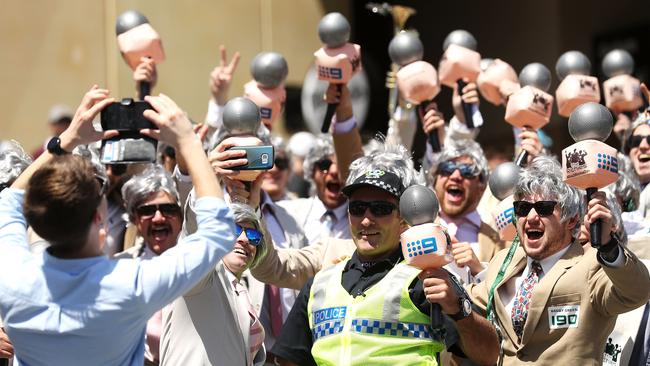 Part of the Adelaide Oval crowd at the Test match between Australia and Pakistan in November. Picture: Getty Images