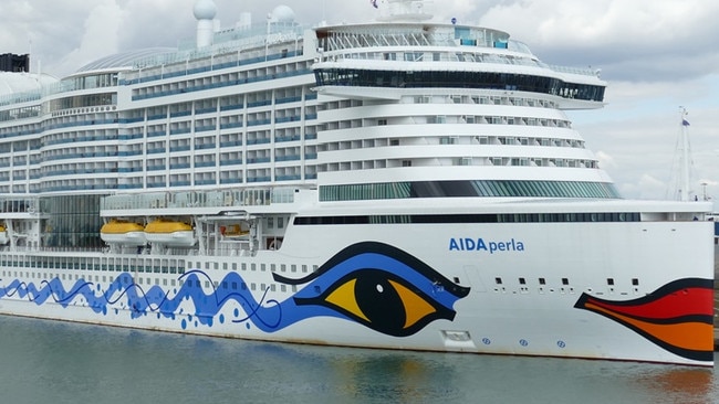 The Aida Perla ship has been barred entry from two Caribbean ports. Picture; Carnival Cruise Lines.