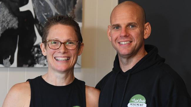 The Real Body Movement founders and head coaches Fiona and Matt Keable had about 133 clients but now have about 100 with the new ones outside of Gympie. There are some who have put their memberships on hold. Picture: Shane Zahner