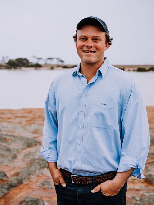 Third-generation Esperance farmer Tom Longmire. Picture: Supplied