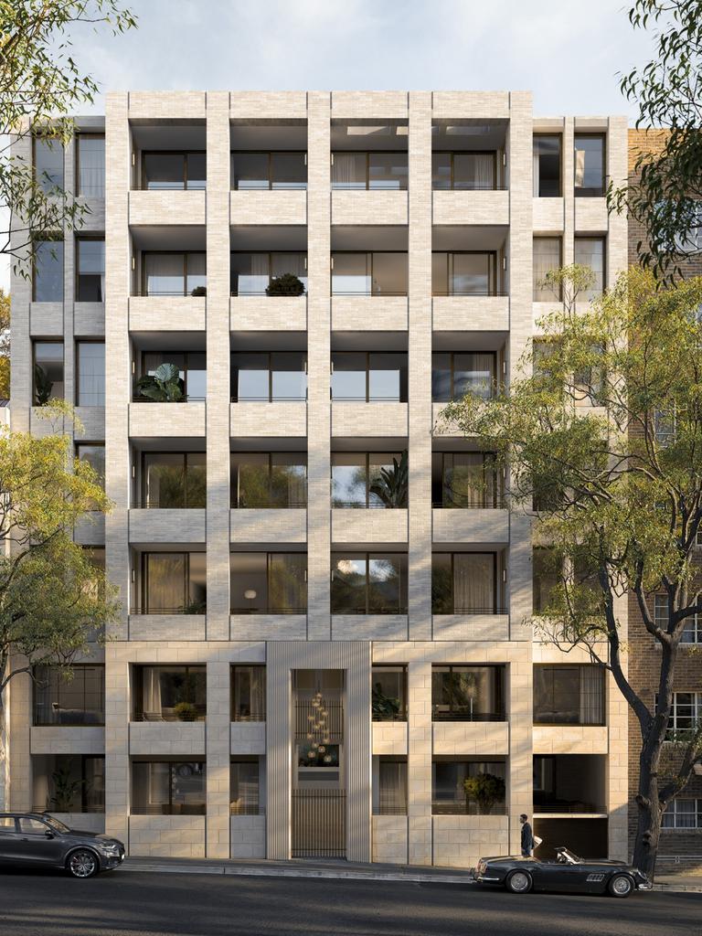 An artist’s impression of Henri House at 349 Liverpool St, Darlinghurst.