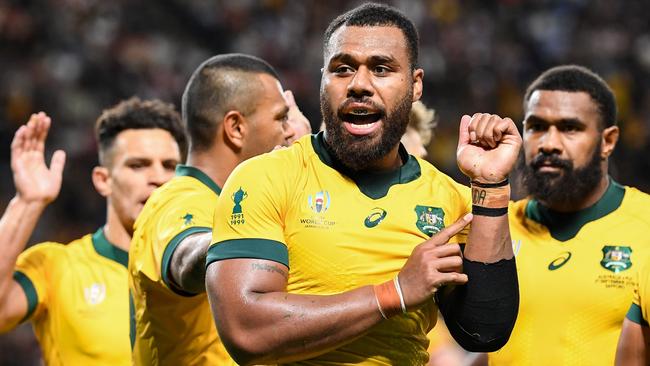 Samu Kerevi is keen to play Sevens at next year’s Tokyo Olympics. Picture: AFP