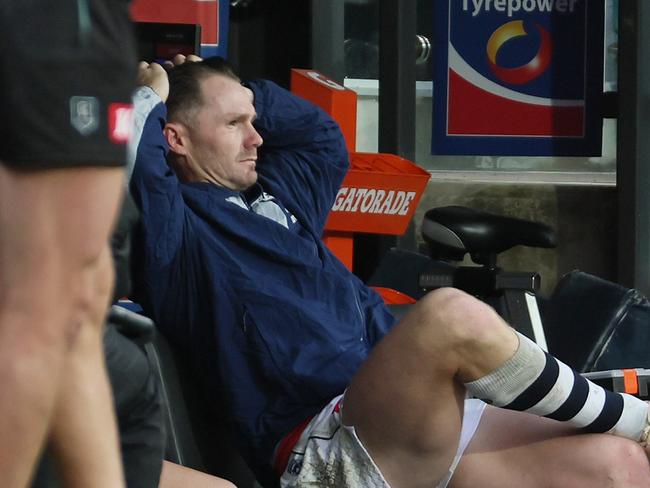 Dangerfield will miss one of the biggest games of the season in round 11. Picture: James Elsby/AFL Photos via Getty Images