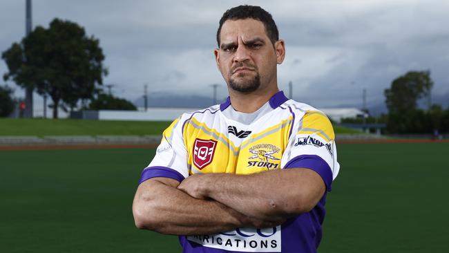 Former Edmonton Storm captain Aaron Coghill was sentenced for assault occasioning bodily harm in Cairns District Court on Monday. Picture: Brendan Radke