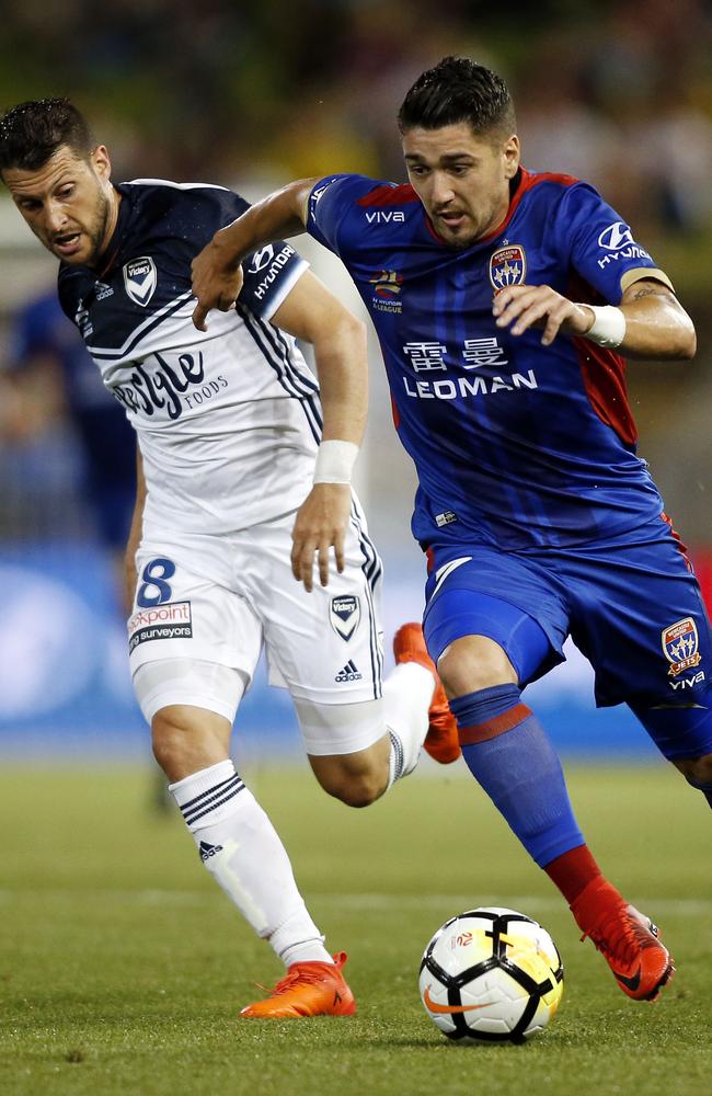Dimitri Petratos has been in great form for the Jets.