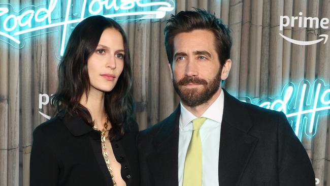 Jeanne Cadieu and Jake Gyllenhaal at the Roadhouse New York Premiere at Jazz at Lincoln Center on March 19, 2024 in New York City. Picture: Dia Dipasupil/Getty Images