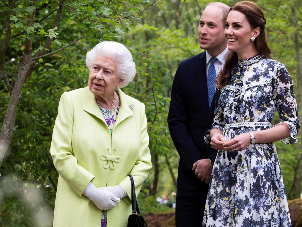 Prince William and Kate Middleton are at Balmoral. Picture: AFP