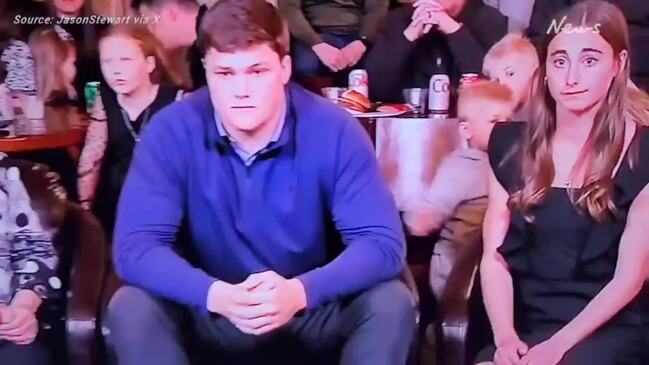 NFL draft pick, girlfriend have awkward reaction