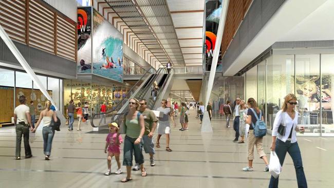 A glimpse of what Caneland Central is expected to look like when a major redevelopment and expansion of the shopping hub is complete.