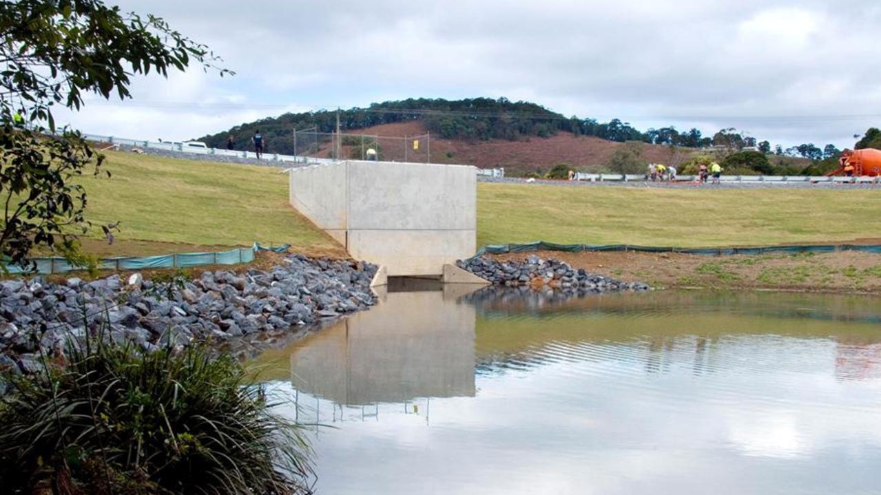 Coffs Harbours first flood detention basin at Bakers Road built in 2009. The largest of the detention basins was completed at William Sharpe Drive, West Coffs, in 2010.