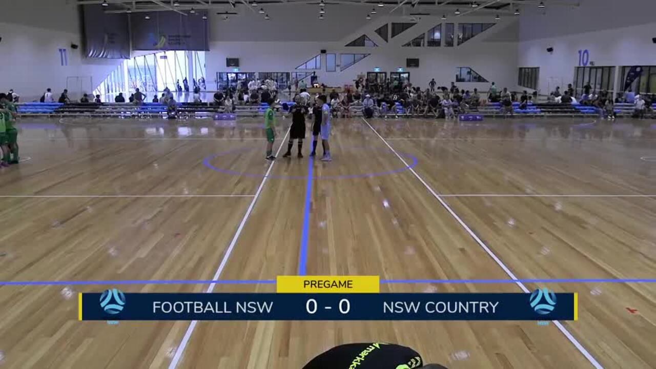 Replay: Football NSW Lightning v Football NSW Country (Youth Men QF)—2025 National Futsal Championships Day 4