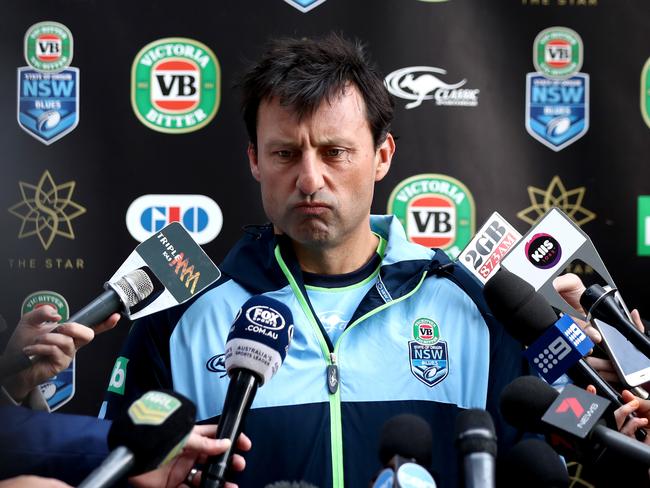 NSW coach Laurie Daley will still be the boss. Picture: Gregg Porteous