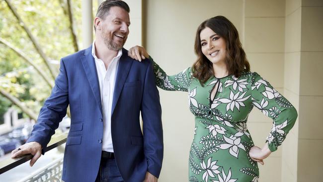 Nigella Lawson will join Manu Feildel on My Kitchen Rules. Picture: Jeremy Greive