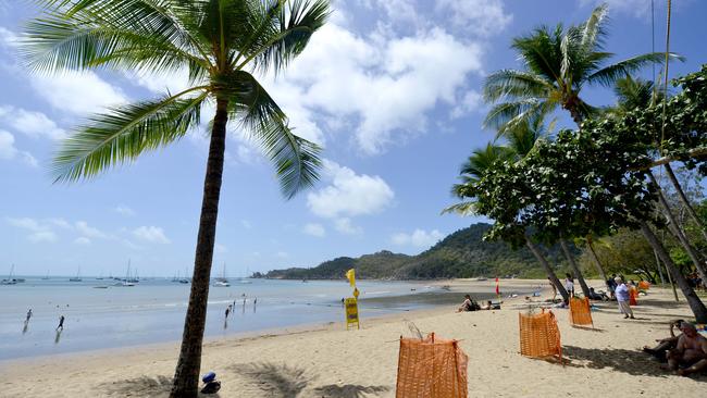 The Forensic Crash Unit is investigating after a 26-year-old Belgian tourist died as the result of a motor-scooter crash at Horseshoe Bay on Magnetic Island on Friday. Picture: Matt Taylor.