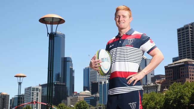 Melbourne Rebel Nic Stirzaker is heralded as a star of the future.