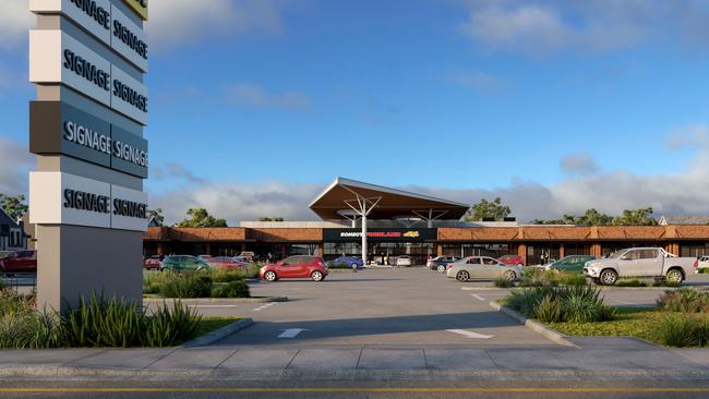 Artist impression of the $45 million Foodland and shopping centre in Hendon. Picture: Supplied by Thirteen Commercial