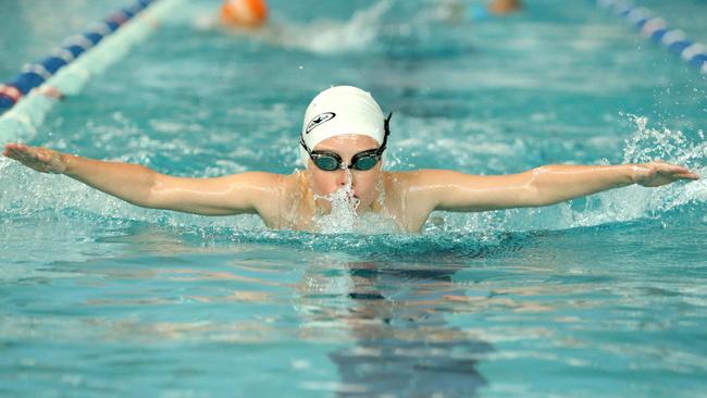 Tristan Morson training at C2K Aquatic at the Castle Hill RSL, Pictures: Justin Sanson