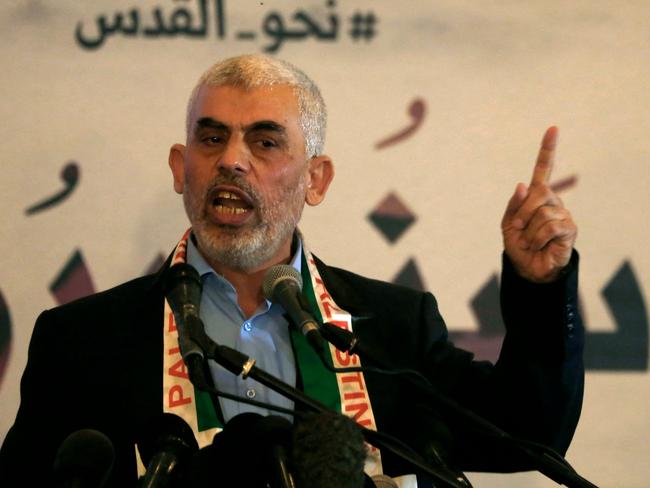 Yahya Sinwar. Picture: AFP
